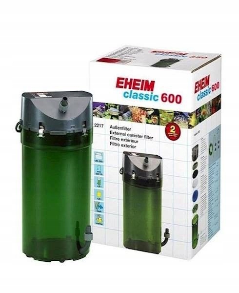 Filtr Classic 600 Gąbki zawory Eheim