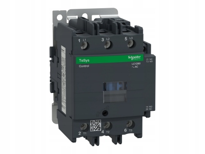 Stykač výkonu 80A 3P 37KW 230V Ac 1NO 1NC AC-3 LC1D80P5 Schneider Electric