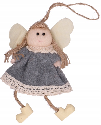 

Aniołek materiałowy niebieski zawieszka 13cm