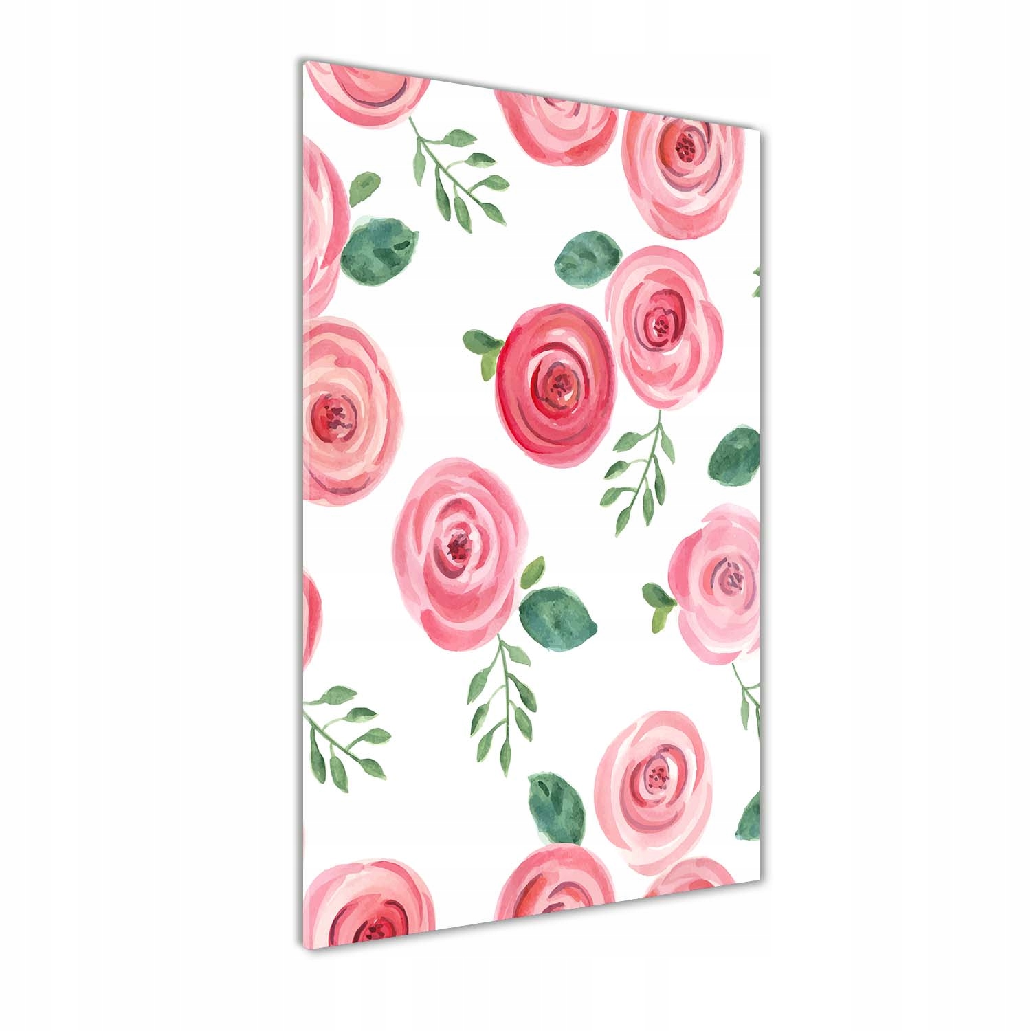 

Nowoczesny fotoobraz akrylowy Różowe różę 70x140cm