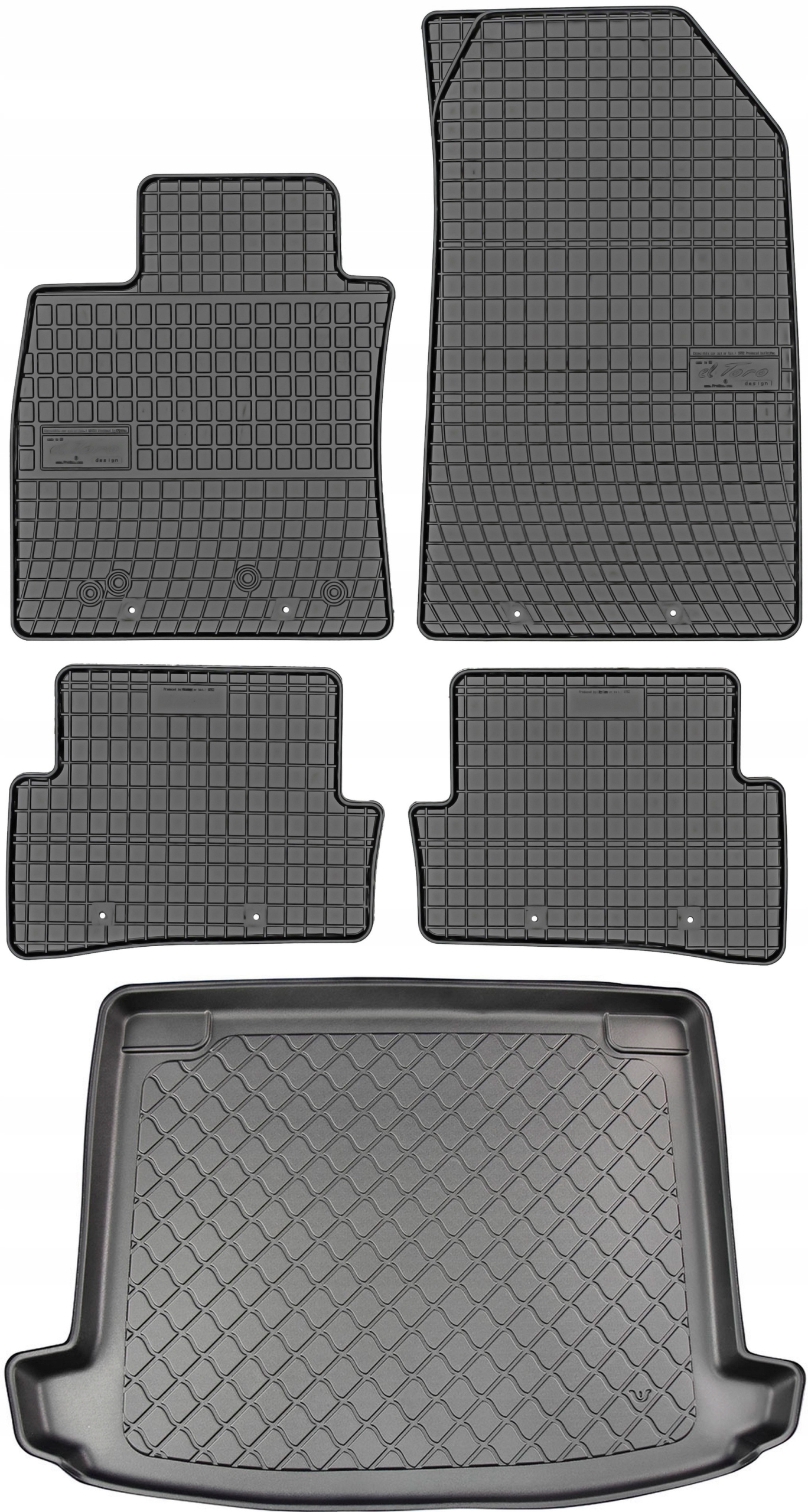 Renault Clio IV Kombi 2013-2020 Koberce s rohožou