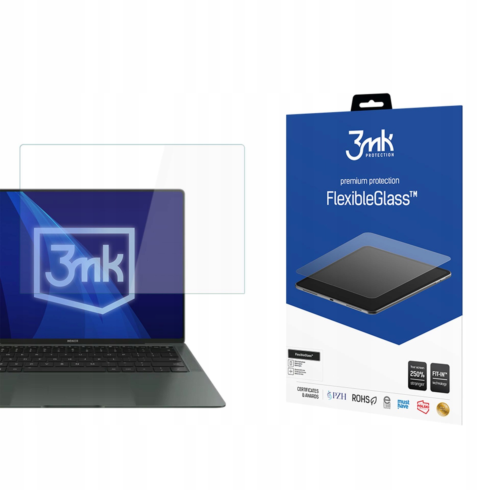 Hybridní Sklo pro Honor MagicBook Art 14 až 15" 3mk FlexibleGlass