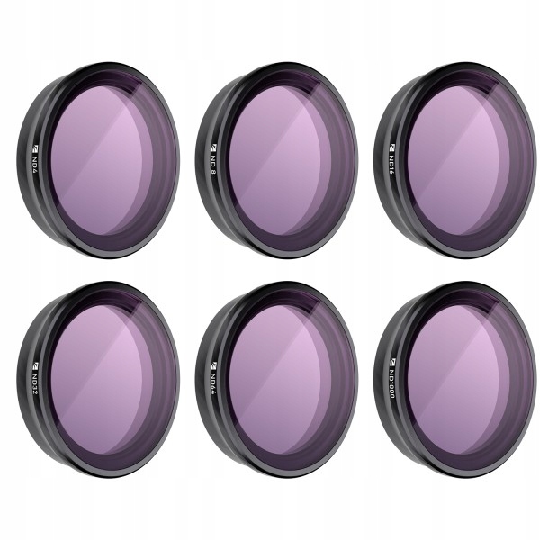 Sada 6 šedých Nd filtrů pro Dji Osmo Pocket