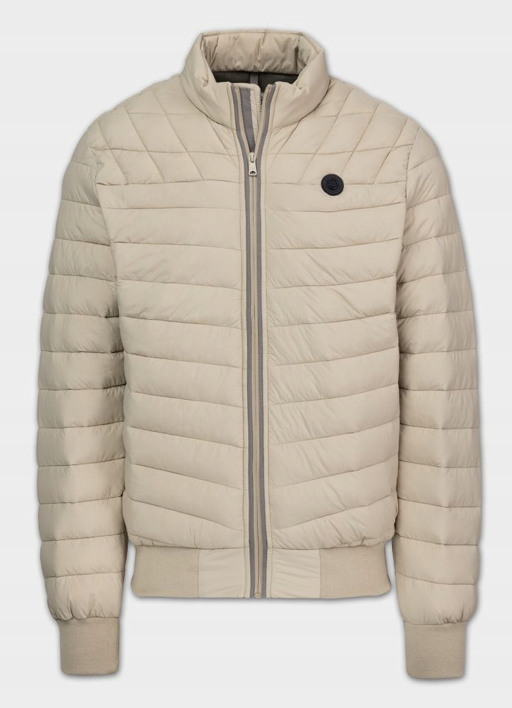 Pánská prošívaná bunda Pitbull, přechodová, zateplená se stojáčkem Naylor