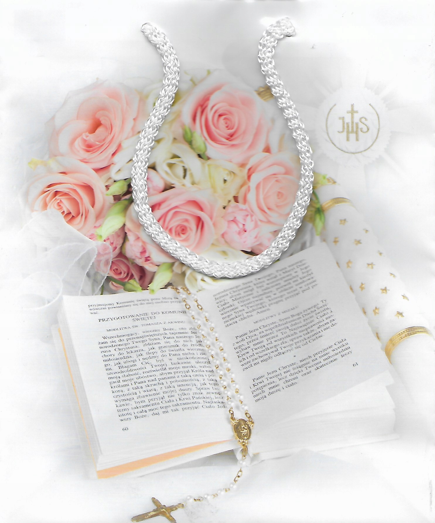 Torebka ozdobna Komuniai 19 x 10,5 x 23cm