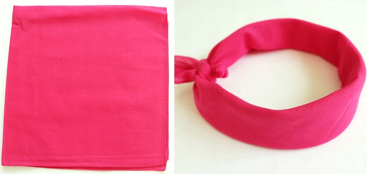 CHUSTKA BANDAMKA APASZKA BANDANA RÓŻNE KOLORY Szerokość produktu 54 cm