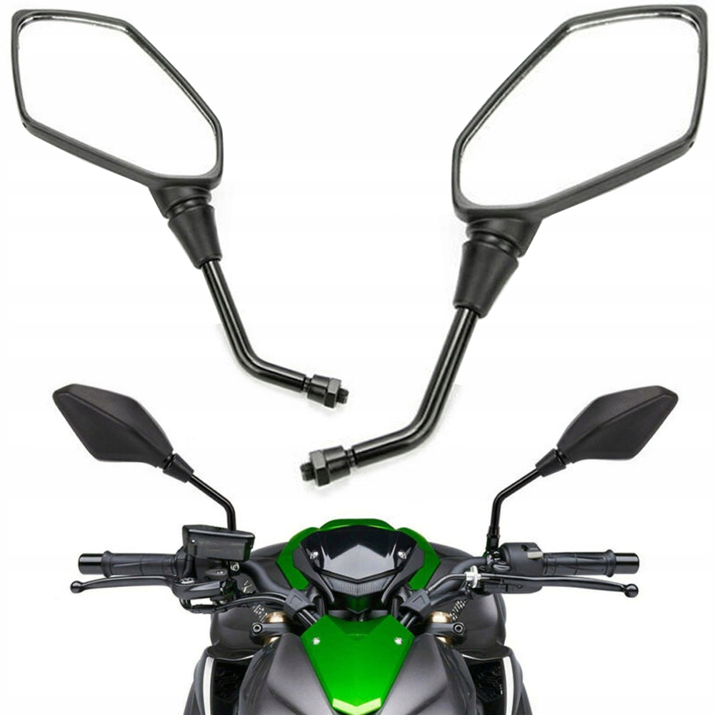 Lusterka Do Motocykla Skuter Quada M10 Homologacja Kawasaki Panoramiczne