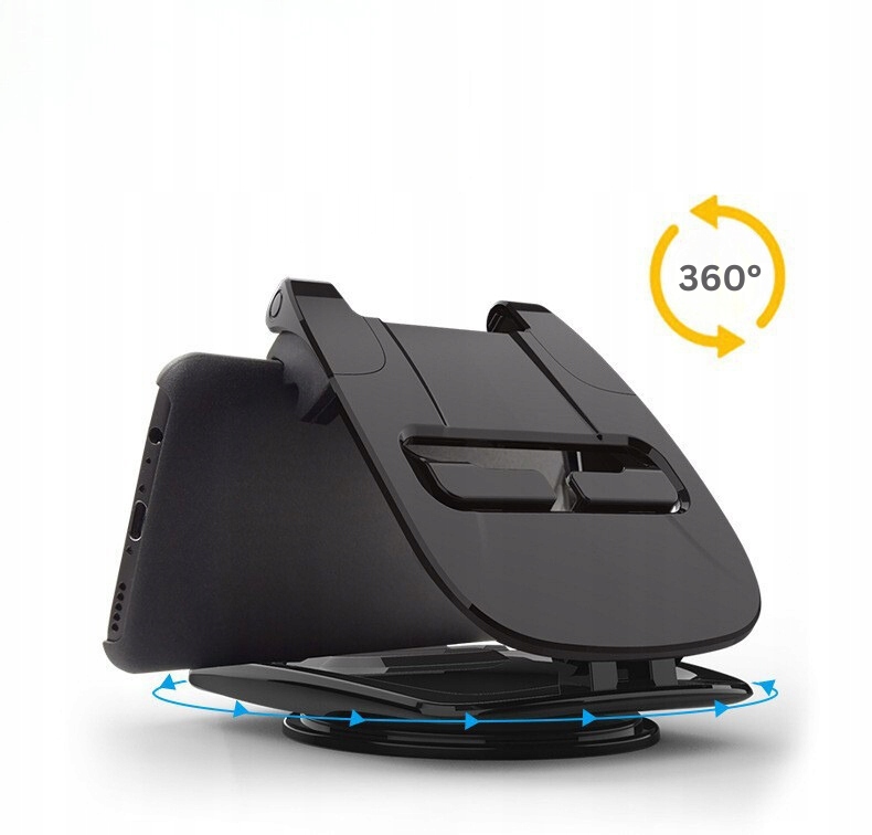 360* OBRÓT UCHWYT NA TELEFON DO SAMOCHODU KOKPIT DESKĘ DO AUTA STOJAK MOCNY Rodzaj do telefonów