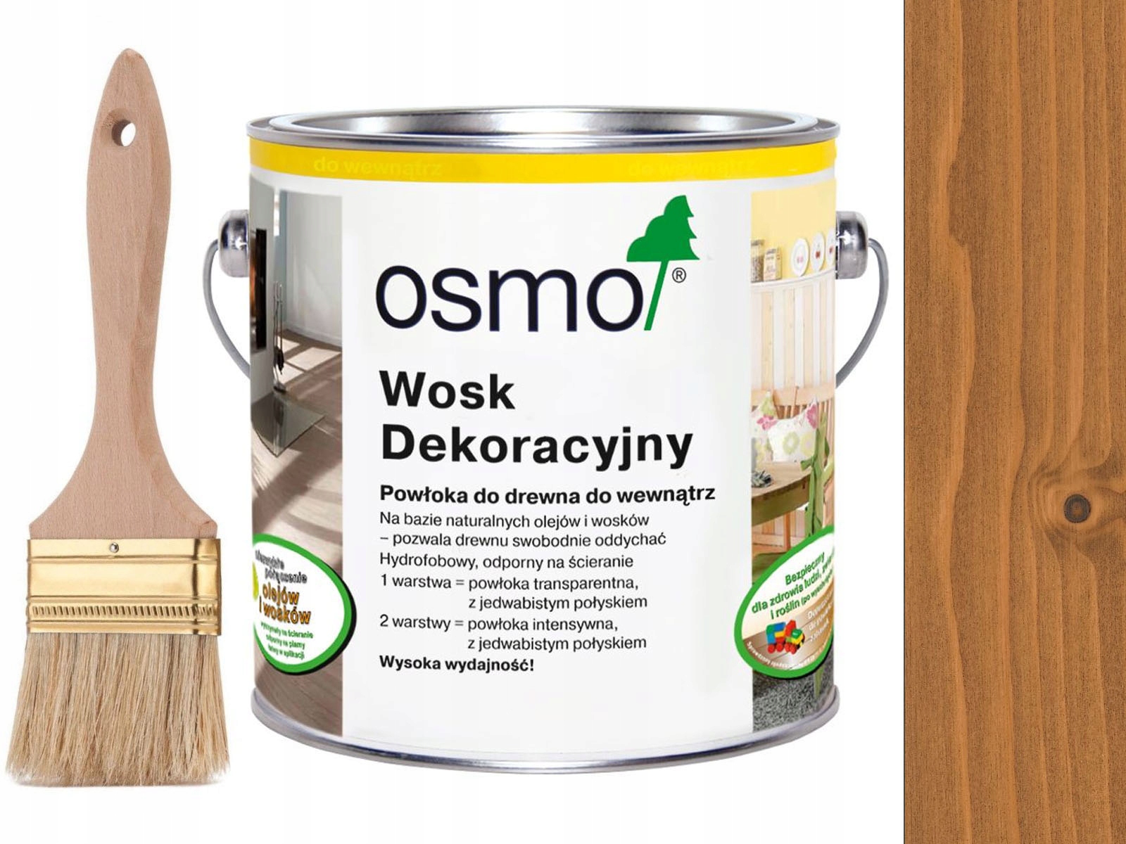 Osmo 3123 dekoratívny vosk Zlatý Klon 2,5L
