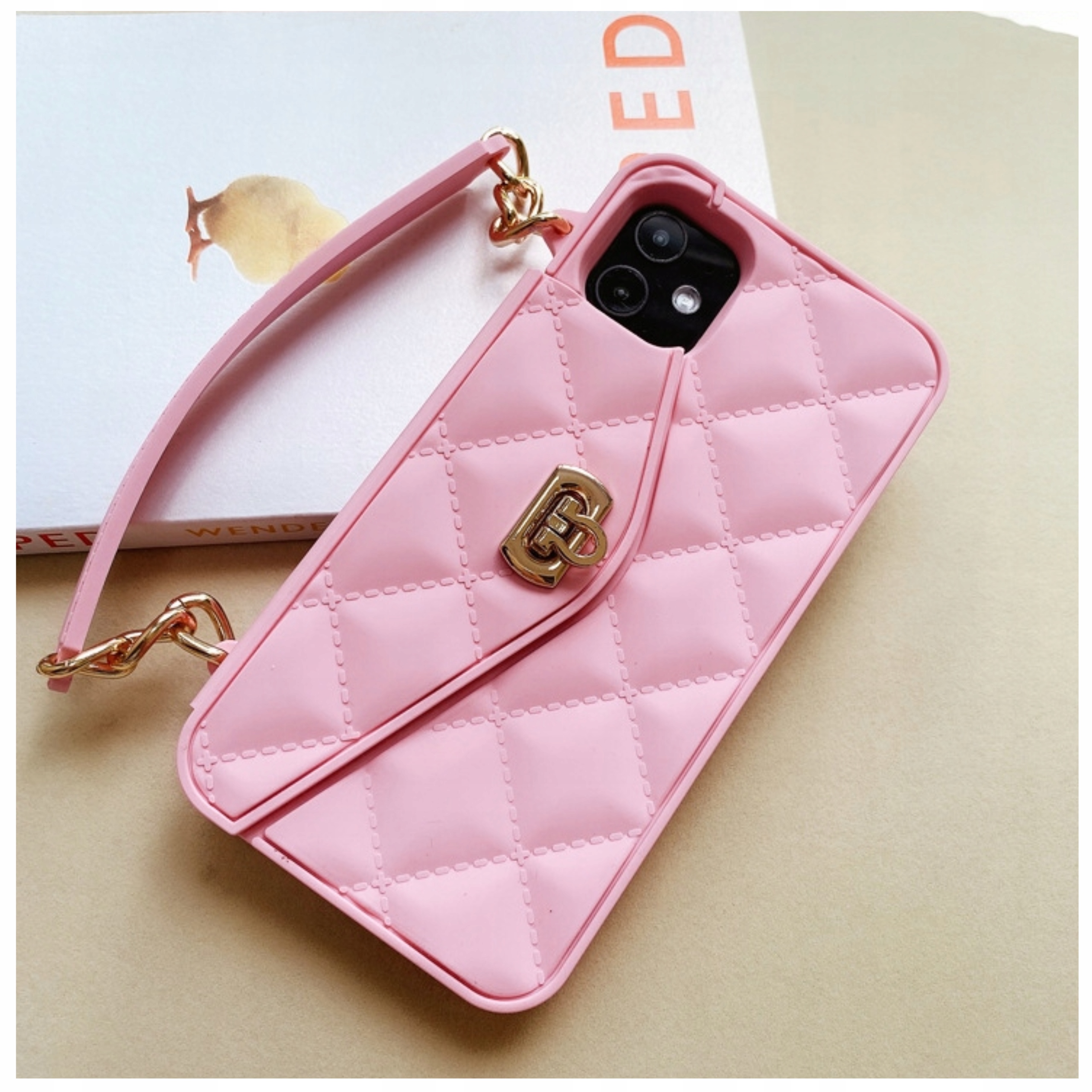 ETUI OBUDOWA PORTFEL CROSSBODY PLECKI do IPHONE 13 Marka Inna