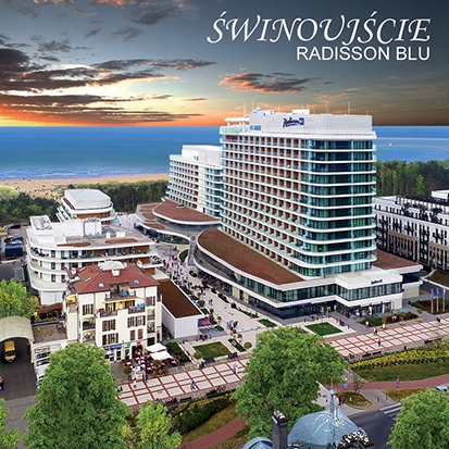 MAGNES NA LODÓWKĘ 3D ŚWINOUJŚCIE RADISSON BLU Marka inny