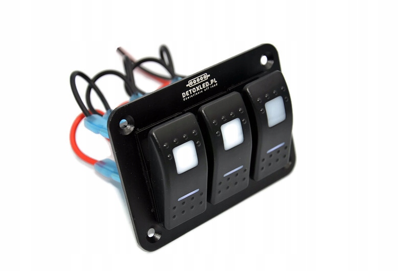 DX3 - Панель перемикачів carling 3X ON-OFF