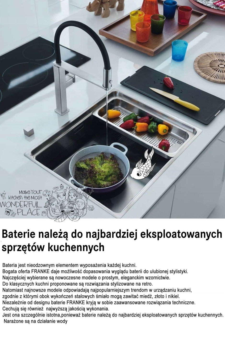 BATERIA FRANKE LINA PULL-OUT CZARNY MAT gratis Marka Franke