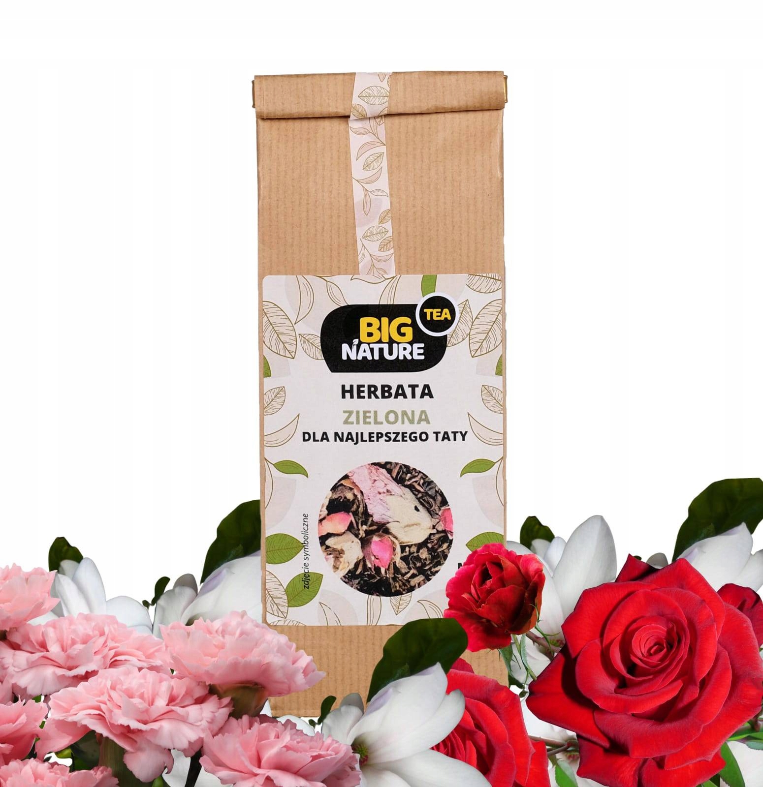 Herbata zielona DLA NAJLEPSZEGO TATY 50g - BIG NATURE — 3