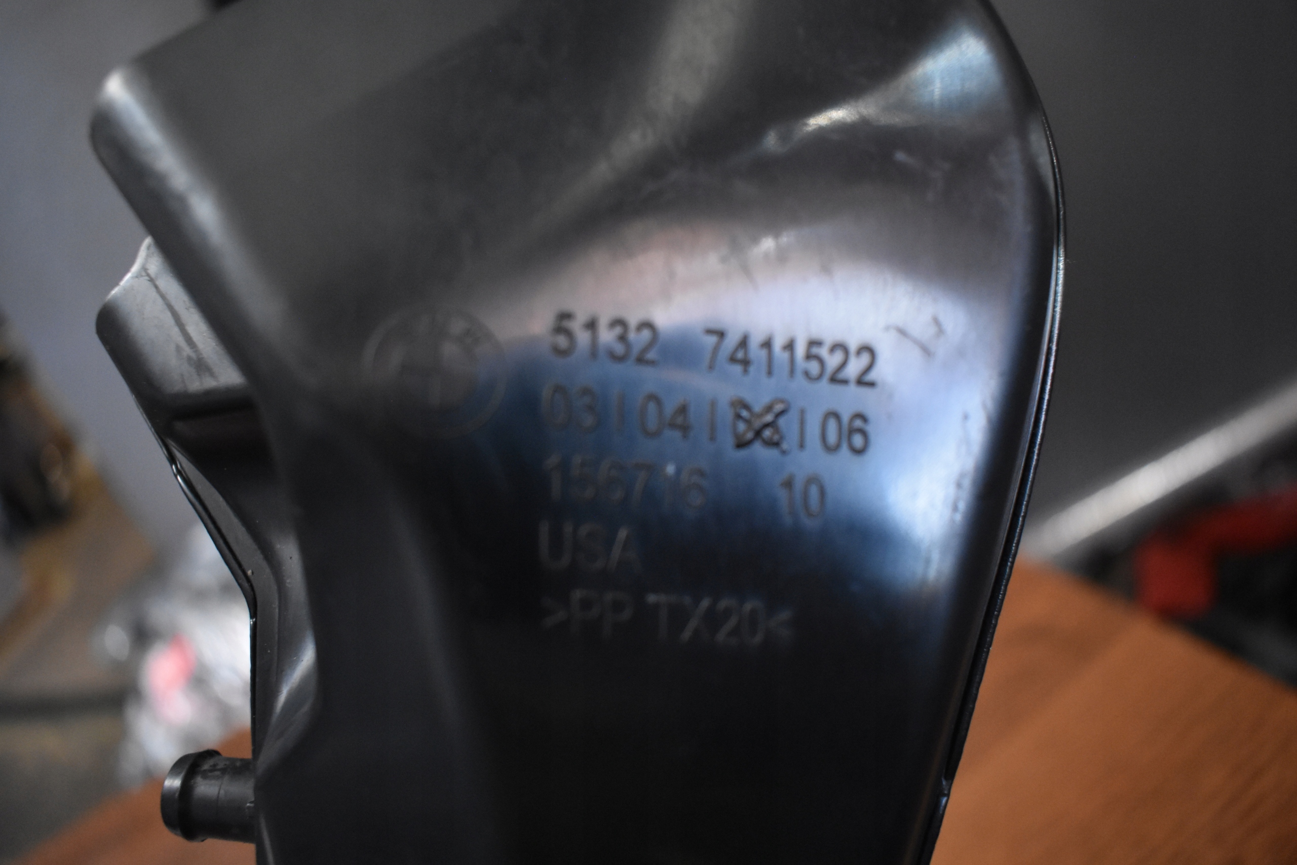 IDEALNY wiring drain air right BMW G01 G02 1