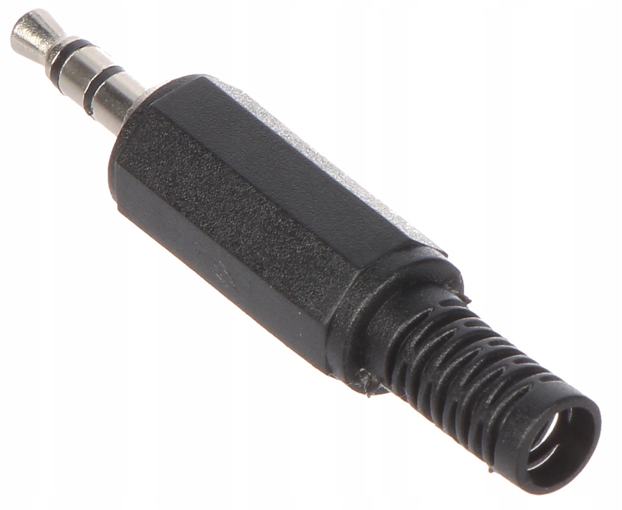 Wtyk plastikowy JACK-W/3.5/S stereo Stan opakowania oryginalne