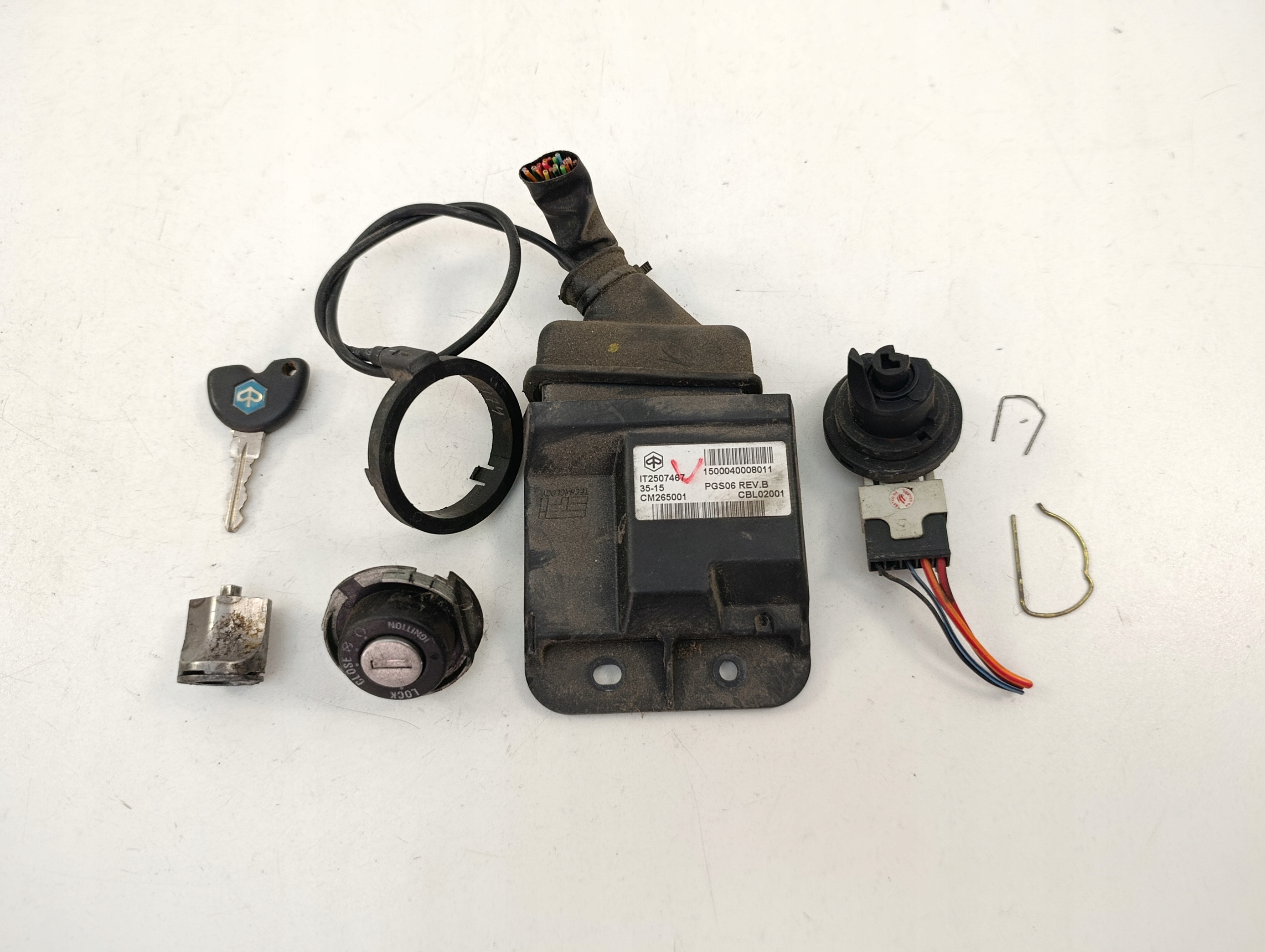 PIAGGIO LIBERTY S 125 ABS STACYJKA IMMOBILIZER