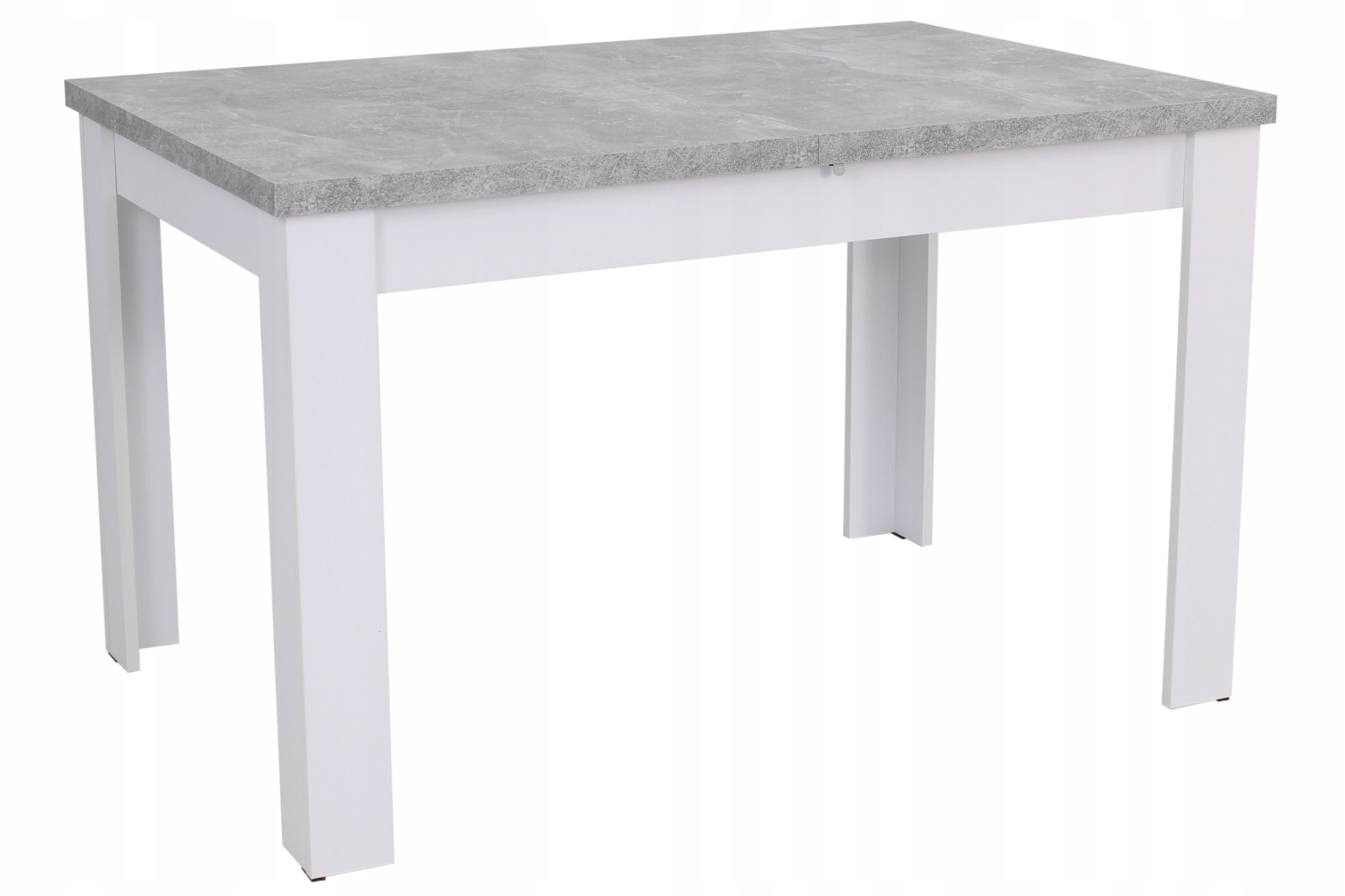 Komplet 6 krzeseł i stół 80x120/160 cm do kuchni Kształt blatu prostokątny