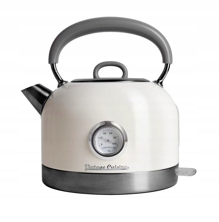 Czajnik elektryczny Vintage Cuisine Retro 2200 W 1,7 l kremowy