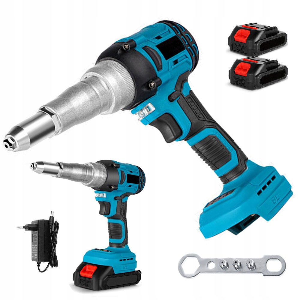 1500 Mah Elektrický Nýtovač Pro Stavební Práce A Nýtovací Matice