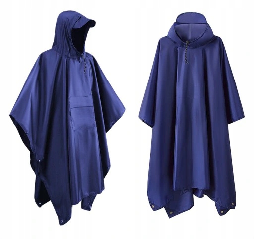 PŁASZCZ PRZECIWDESZCZOWY Ponczo z Kapturem Kod producenta l