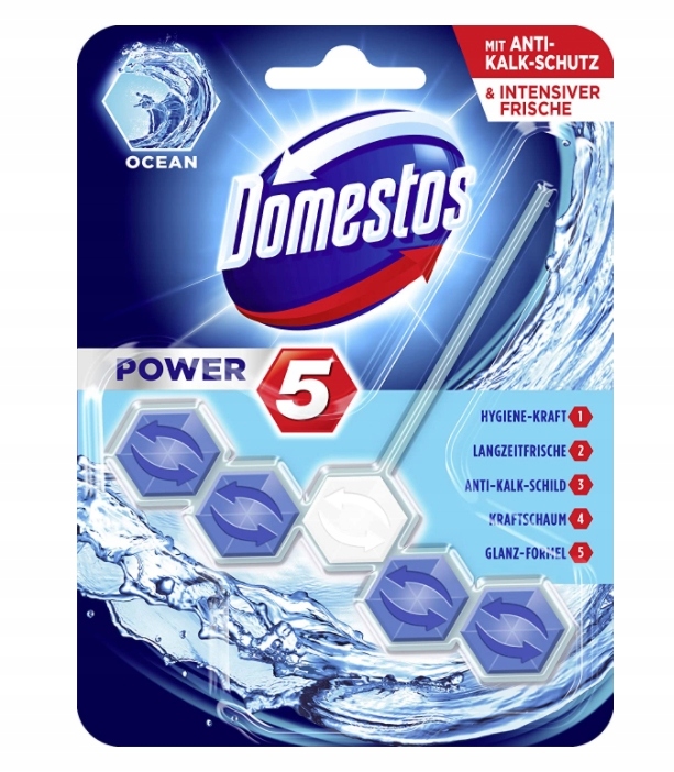 

Domestos, Power 5, Zawieszka do wc, 55 g