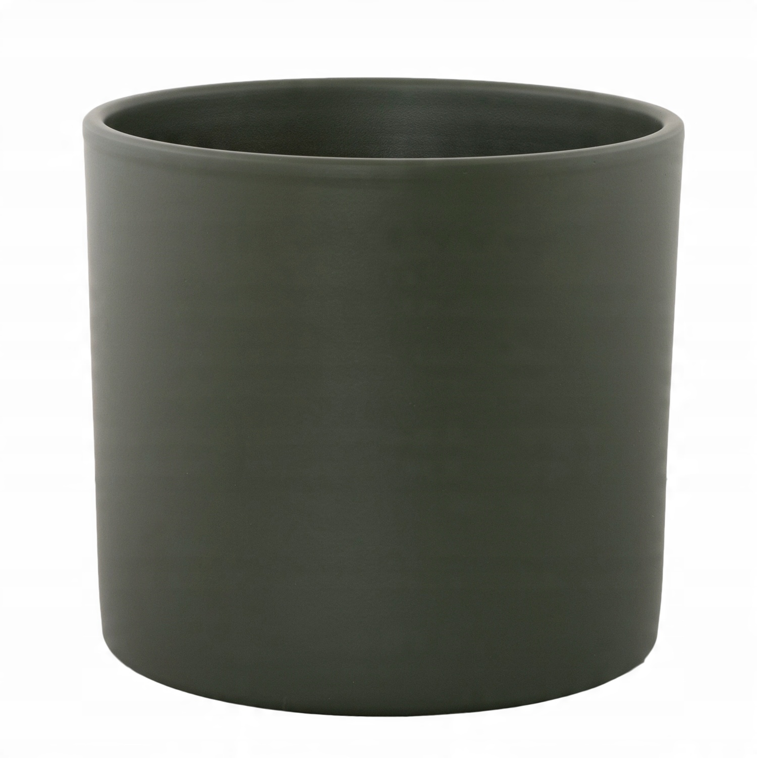 

Donica Ceramiczna zielony mat śr. 23cm