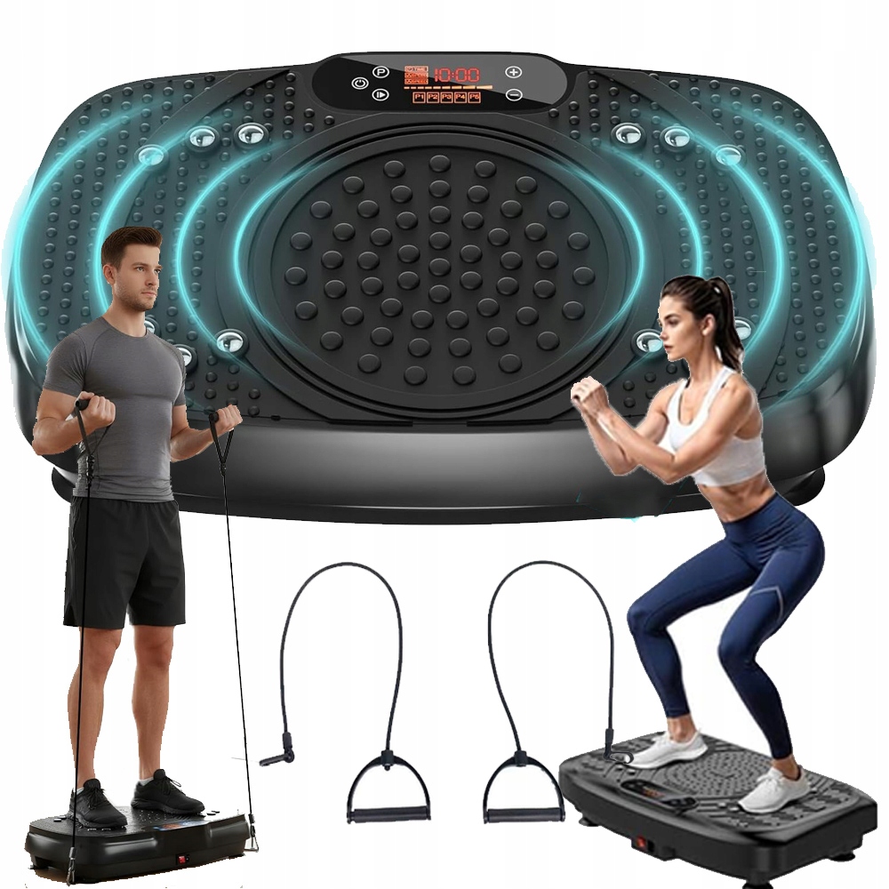 Vibrační Platforma Masážní Přístroj Trénink Celého Těla Bez Námahy S Dálkovým Ovládáním