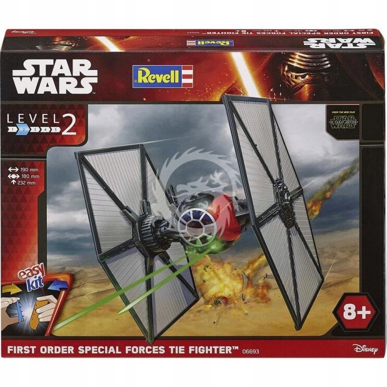 Kravatová stíhačka speciálních sil Prvního řádu Revell 06693 v měřítku 1/35