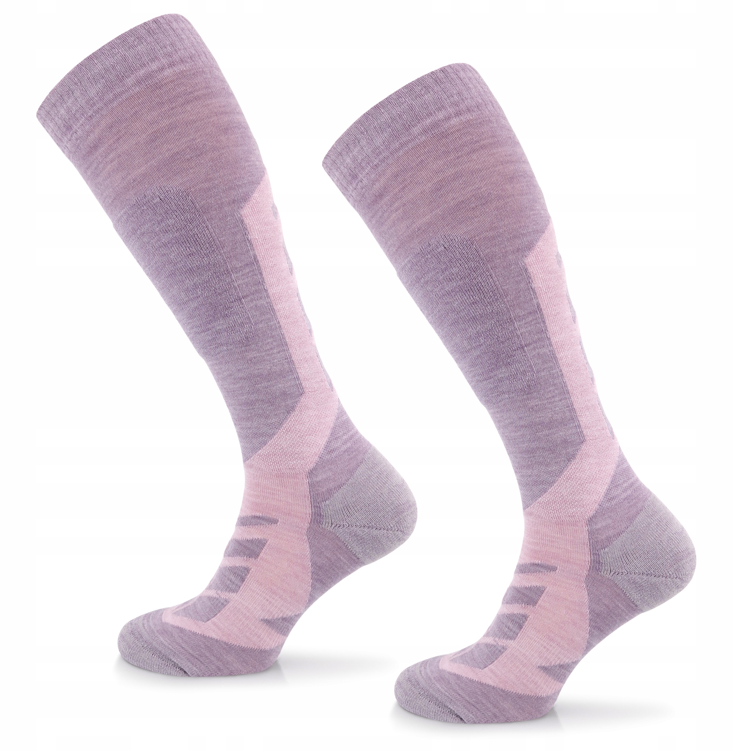 Wełniane zimowe skarpety termoaktywne na narty Comodo 50% merino roz. 39-42
