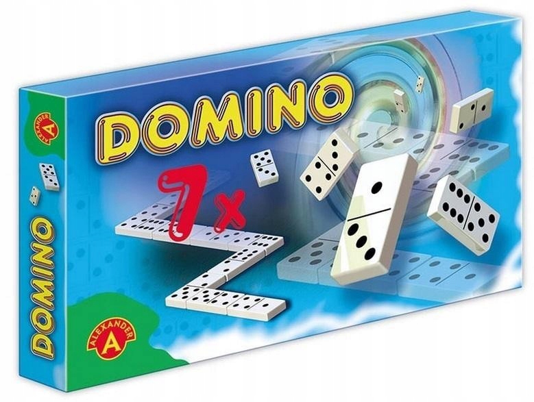 Gry Zręcznościowe Domino dla DZIECKA 7x ALEXANDER