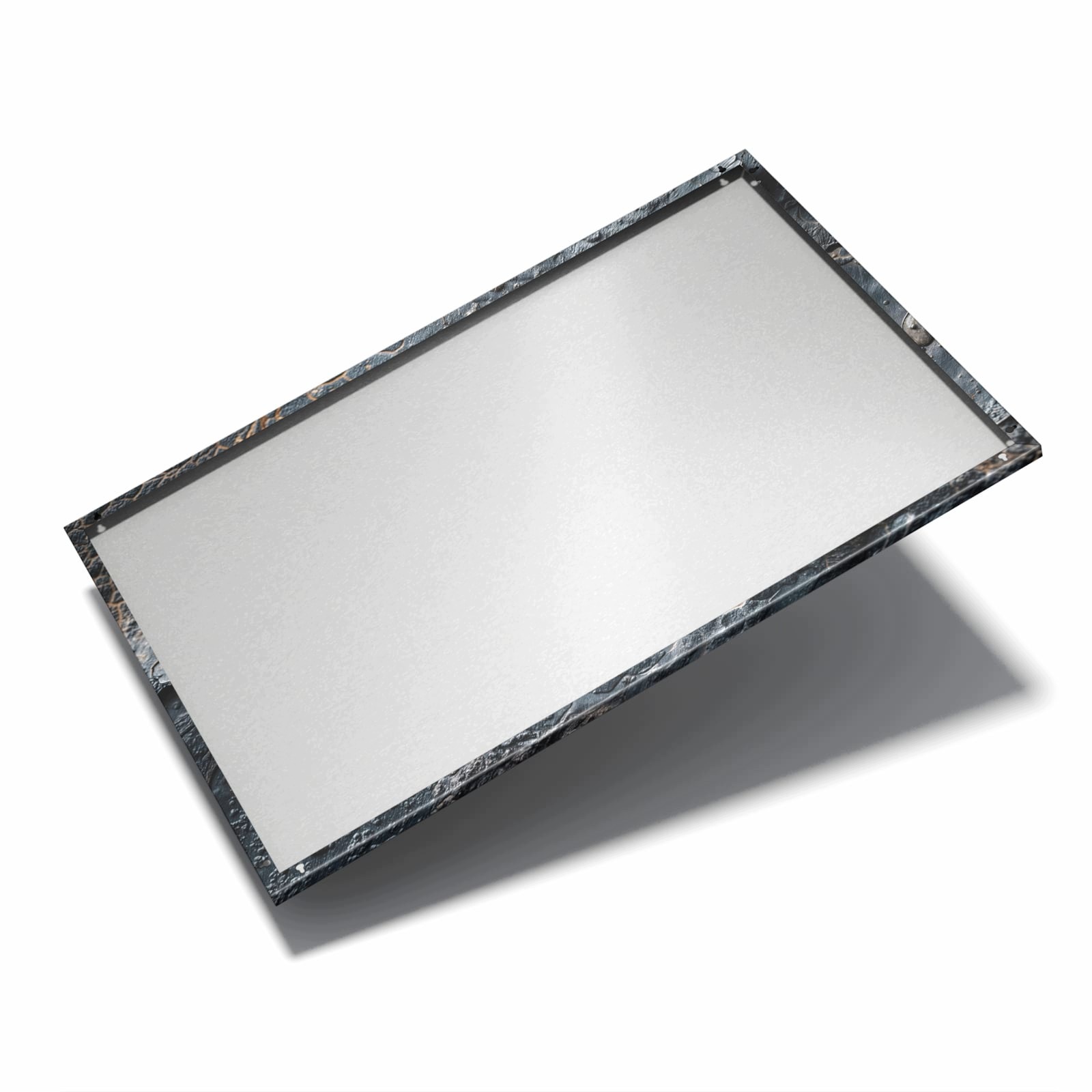 Magnetická tabule Tmavé Textura bronzu 90 × 60 cm