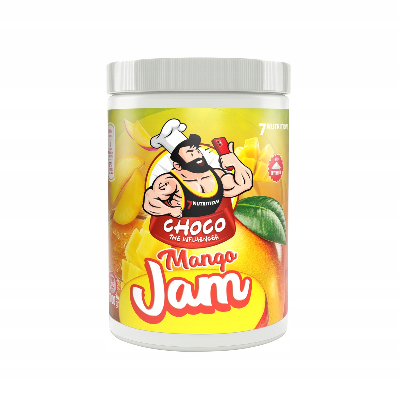 7NUTRITION Mango Jam 1000 G Džem Bez Cukru
