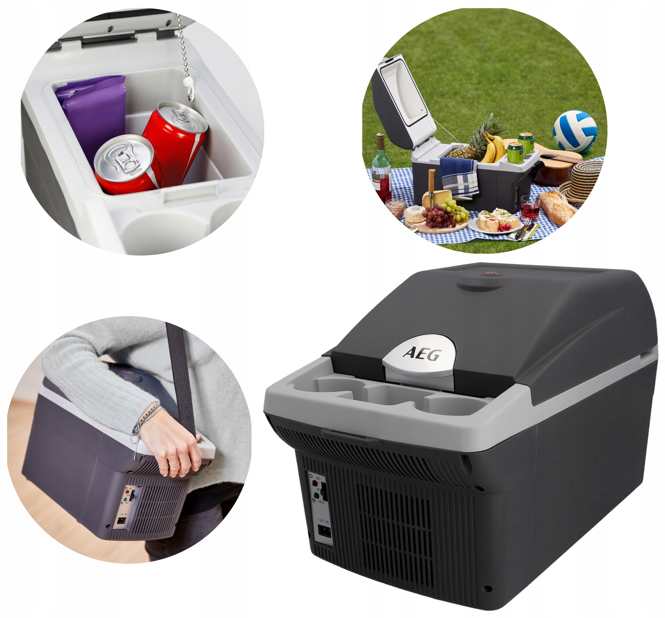 

Aeg Lodówka Turystyczna Samochodowa 12V Podgrzewa