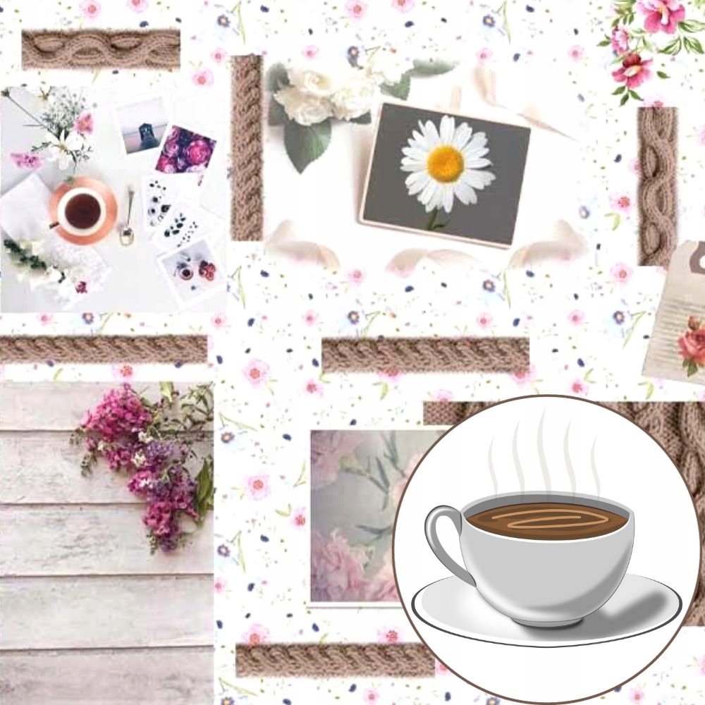 CERATA W KWIATY DEKORACYJNA PLAMOODPORNA NA TKANINIE OBRUS NA BALKON 140 Kod producenta Cerata 140 Mirella 67/A