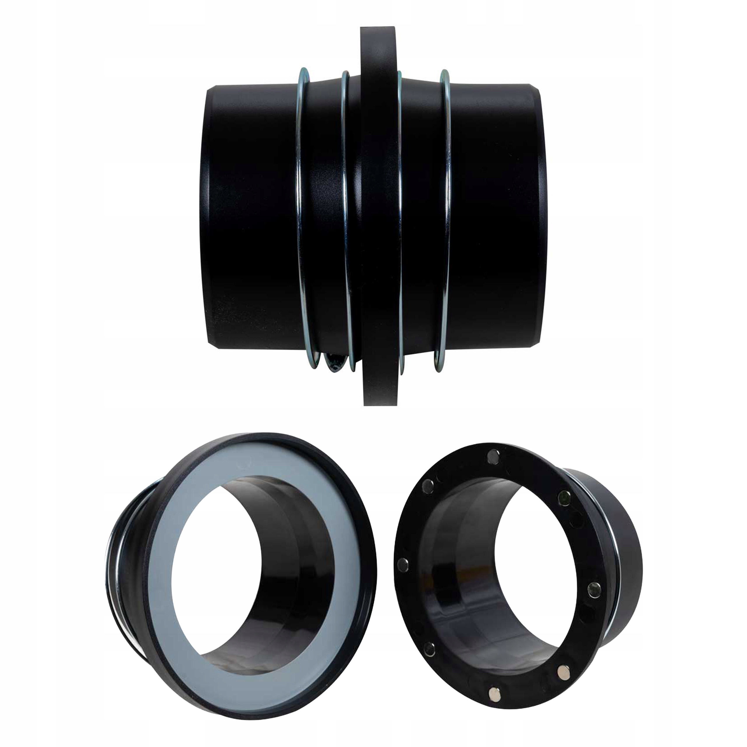 Magnetická spojka pro hadice strojů, rychlospojka 2x100 mm, spojka