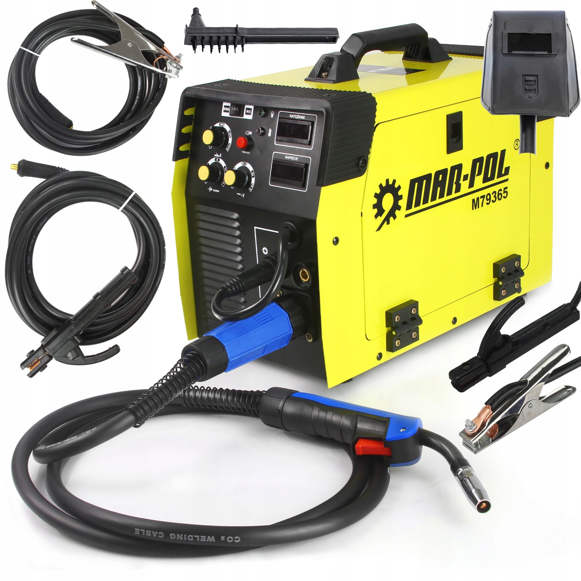 

Spawarka Migomat Mig Mag Mma Tig 250A 3w1 Zestaw