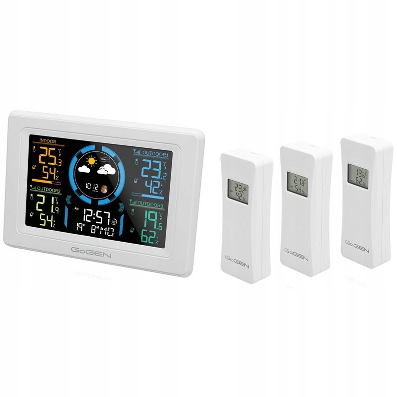 GoGEN Me 3397 W Meteostanica, biela