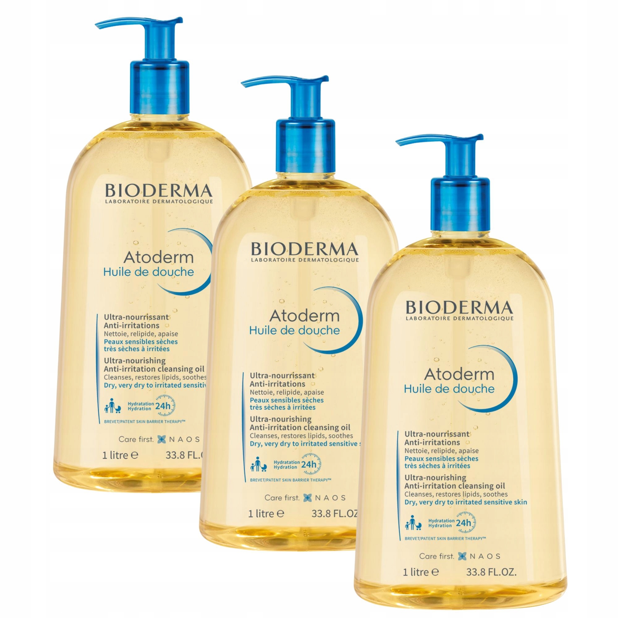 Bioderma Atoderm Olejek do kąpieli i pod prysznic 1000 ml