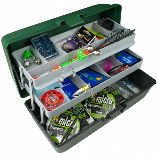 kompletní Rybářská Krabička sada 39 doplňků