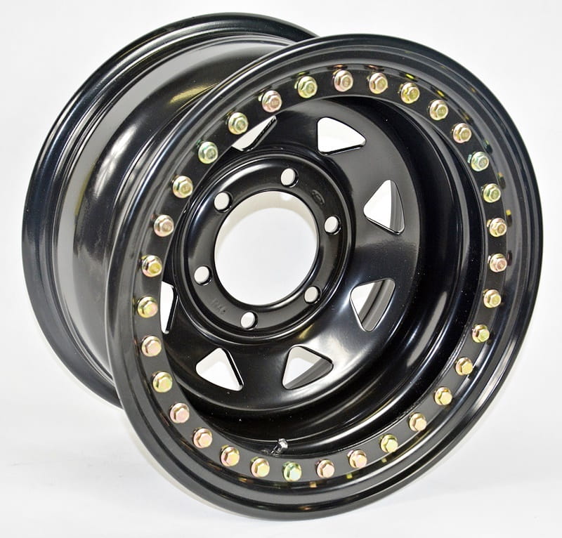 FELGA STALOWA 16x8 6x139.7 ET -25 PATROL BEADLOCK