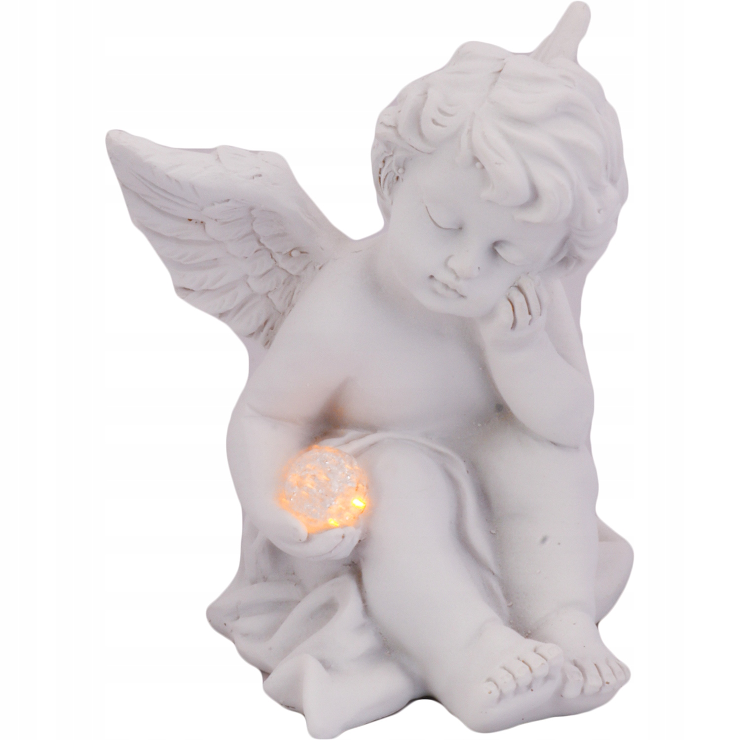 

Anioł Aniołek led wkład znicz na Grób figurka