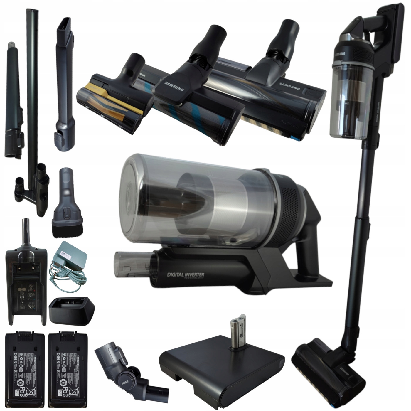 Vertikálny vysávač Samsung VS20C9554TB Jet 95 Complete 3xElektrická kefa