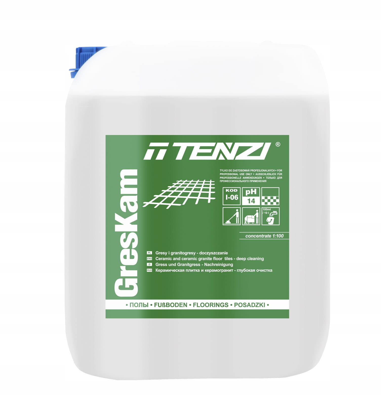 Levně Greskam 10 L Koncentrát Na Čištění Kamenných Podlah A Mikrokporézních Podlah