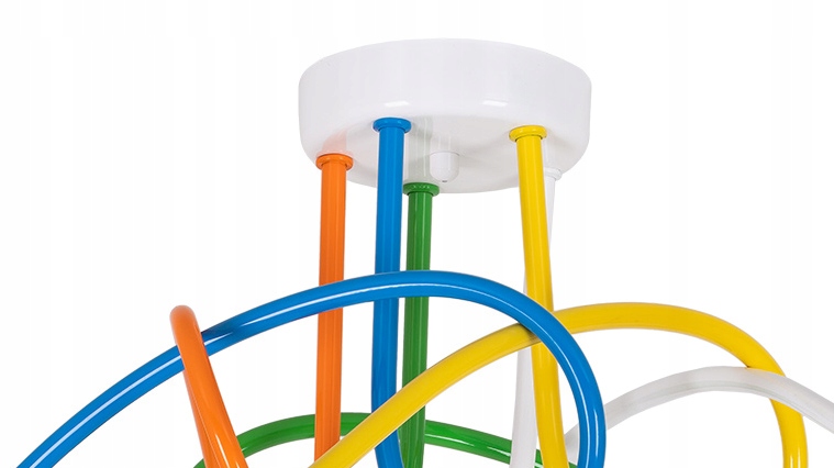 LAMPA SUFITOWA wisząca ŻYRANDOL Edison LOFT5 Multi Zasilanie sieciowe