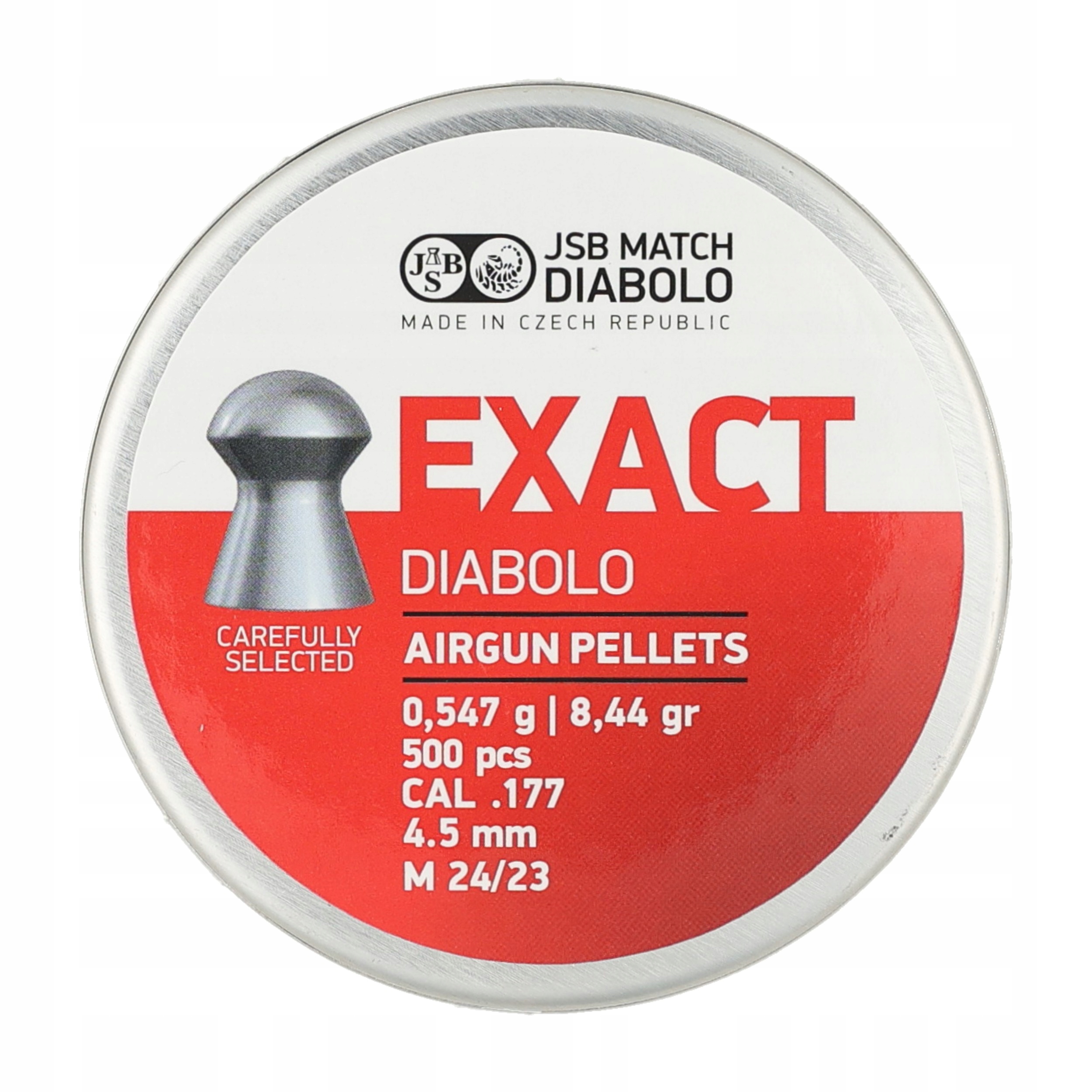 Śrut diabolo Jsb Exact 4,51 mm 500 szt. precyzyjny powtarzalny