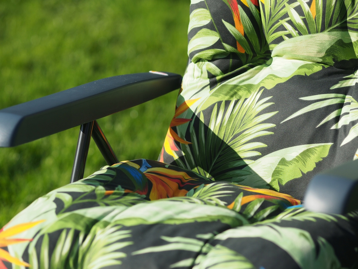 Poduszka na leżak Malaga, fotel gruba 046 PATIO Polska produkcja Szerokość poduszki 48 cm