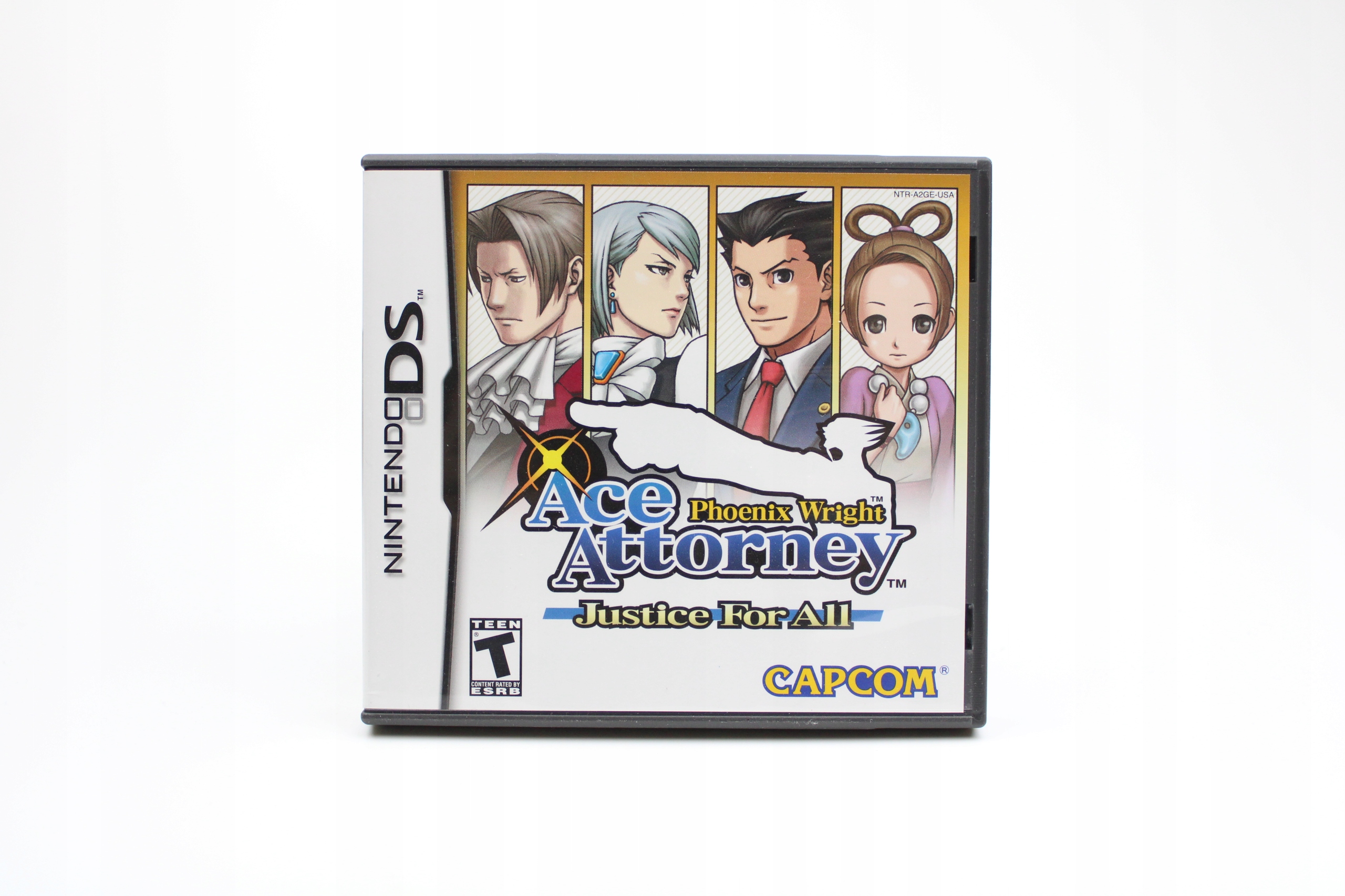Phoenix Wright: Justice for All Nintendo DS pudełkowa