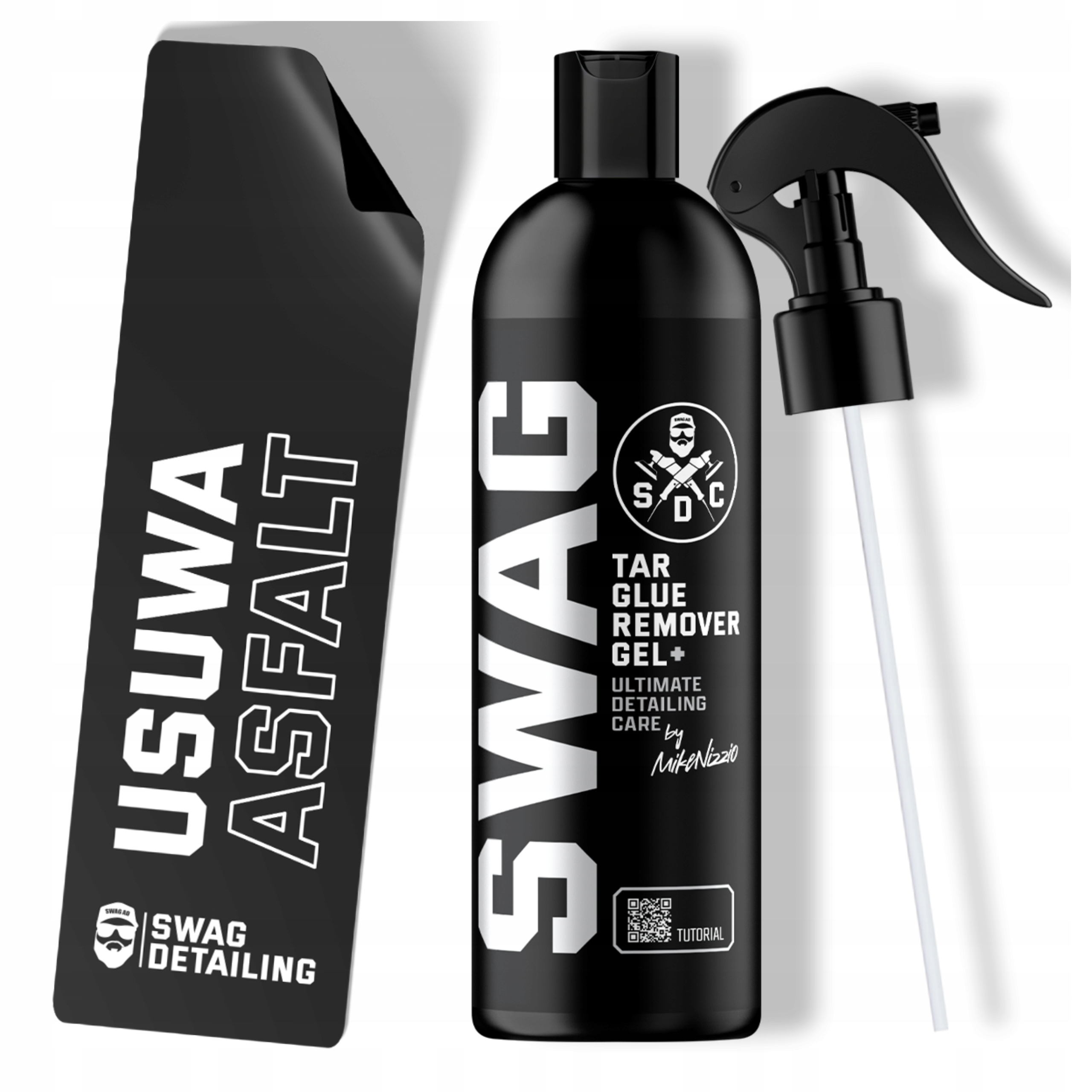 Usuwanie Kleju Smoły Asfaltu Swag Detailing Tar Glue Remover Gel+ 500ml