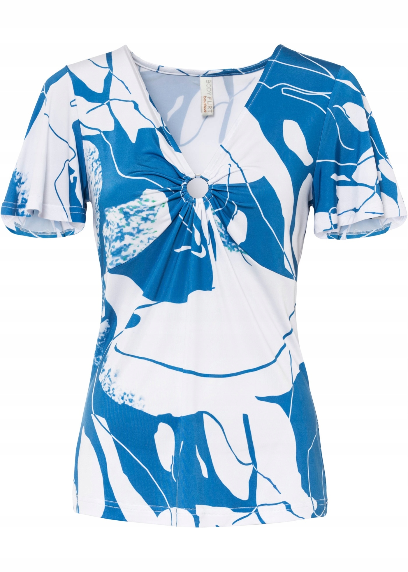 

ZD53 Bpc Shirt z ozdobnym dekoltem 36/38